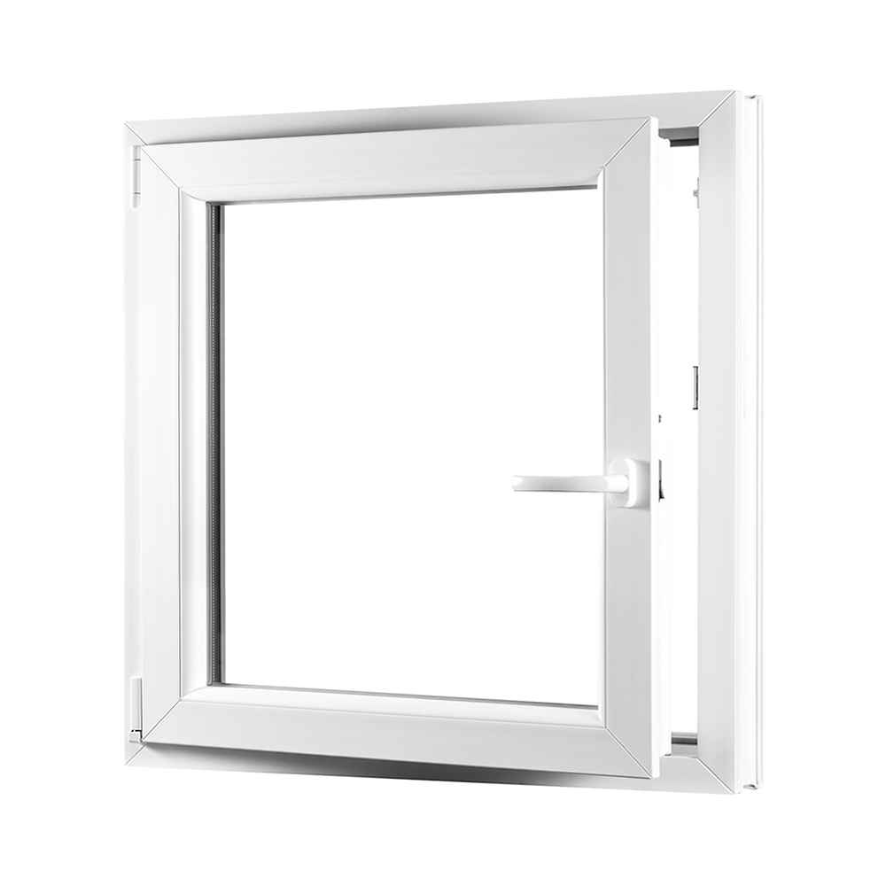 Jednokrídlové plastové okno REHAU Smartline+, otváravo - sklopné ľavé - 800 x 900