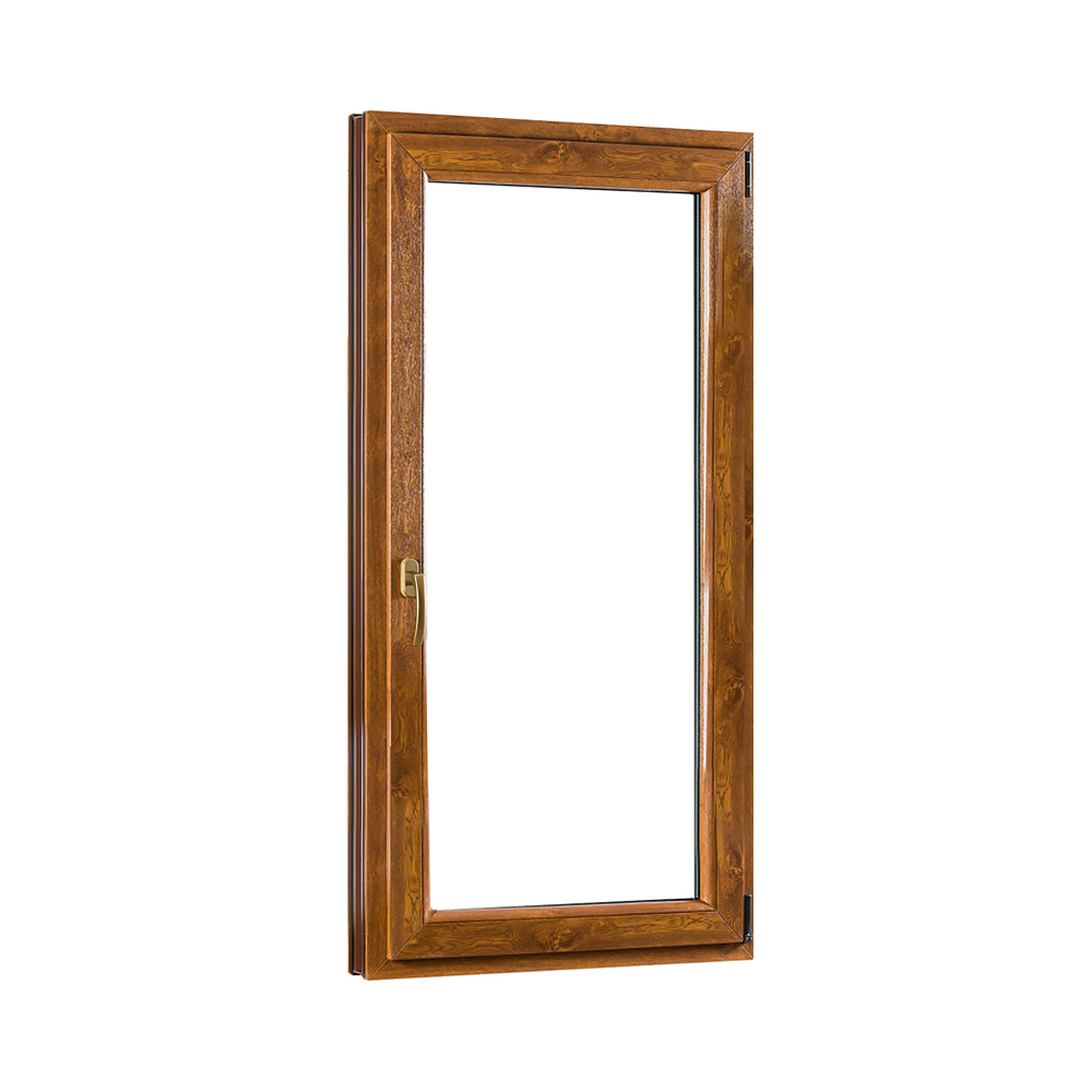 Jednokrídlové plastové balkónové dvere REHAU Smartline+, pravé - 950 x 2080