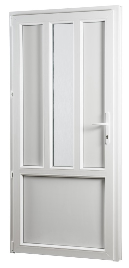 Vedľajšie vchodové dvere REHAU Smartline+, ľavé - SKLADOVÉ-OKNÁ.sk - 880 x 2080