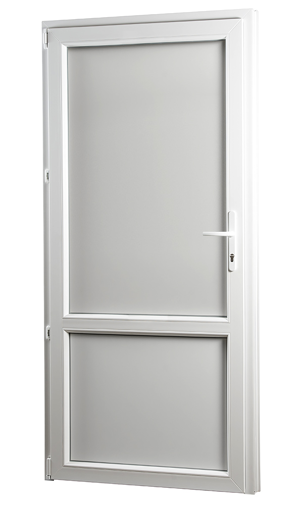 Vedľajšie vchodové dvere REHAU Smartline+, plné, ľavé - SKLADOVÉ-OKNÁ.sk - 980 x 2080