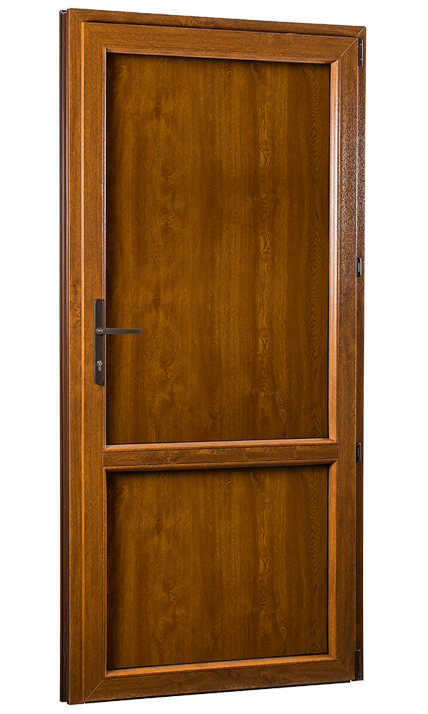Vedľajšie vchodové dvere REHAU Smartline+, plné, pravé - SKLADOVÉ-OKNÁ.sk - 980 x 2080