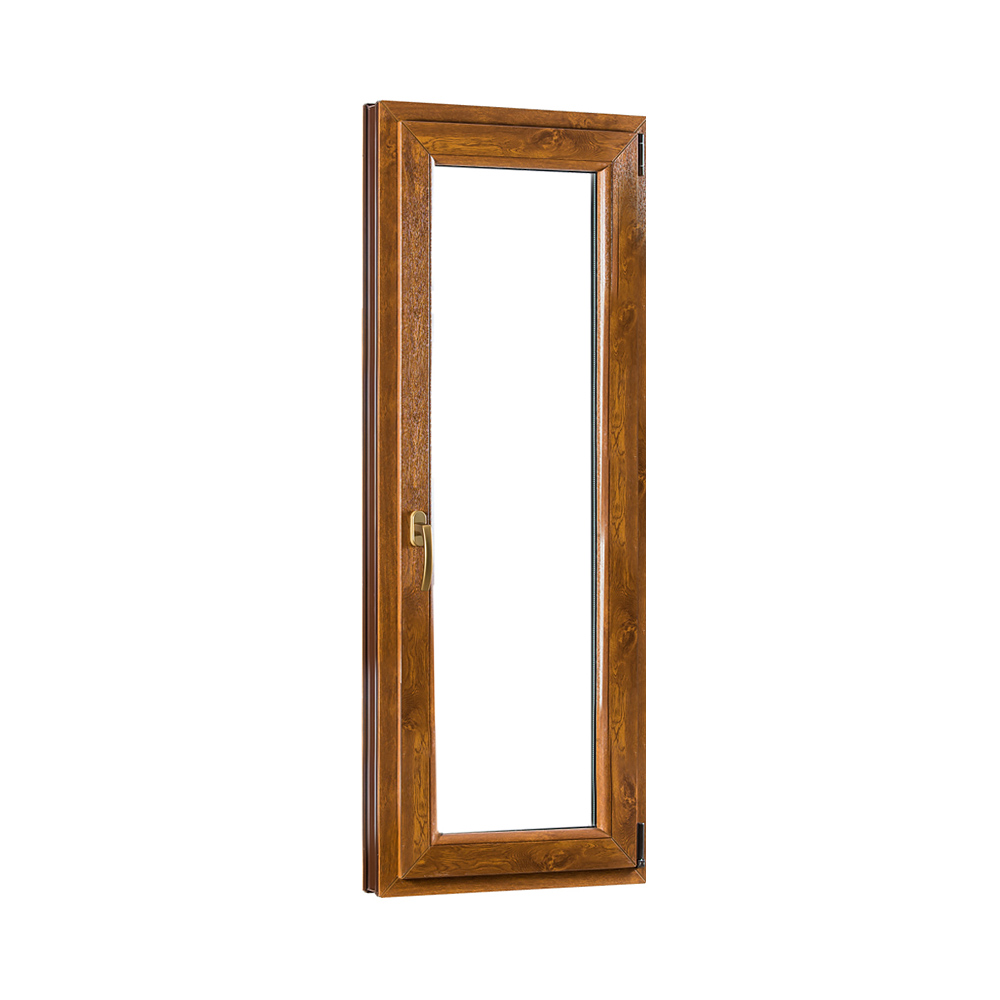 Jednokrídlové plastové balkónové dvere REHAU Smartline+, pravé - 700 x 2080