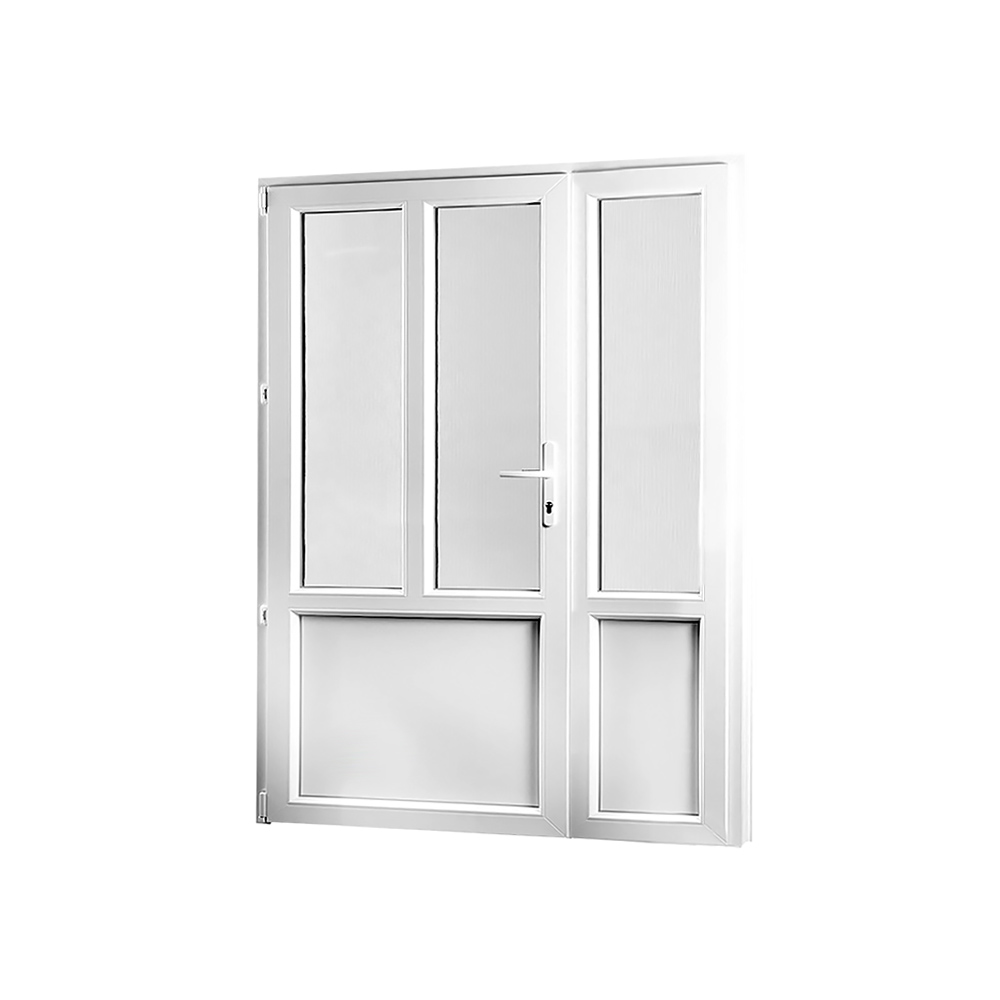 Vedľajšie vchodové dvere dvojkrídlové, ľavé, REHAU Smartline+ - SKLADOVÉ-OKNÁ.sk - 1480 x 2080