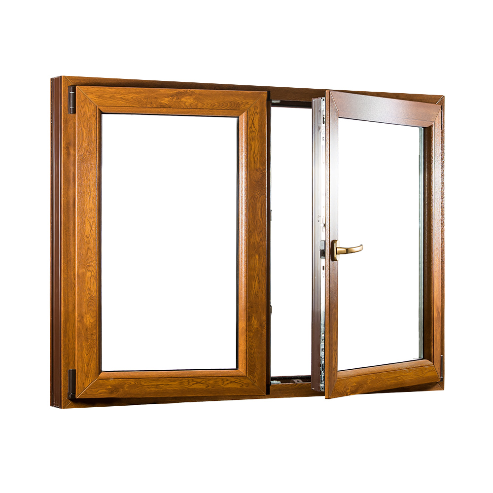 Dvojkrídlové plastové okno so štulpom REHAU Smartline+ - 1250 x 1100