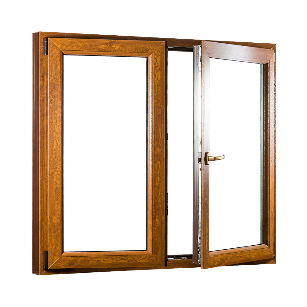 Dvojkrídlové plastové okno so štulpom REHAU Smartline+ - 1250 x 1300