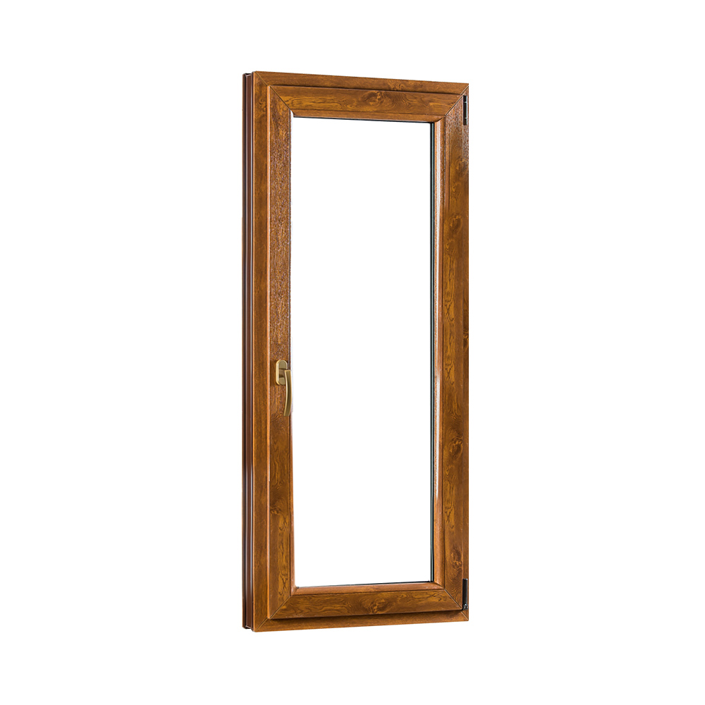 Jednokrídlové plastové balkónové dvere REHAU Smartline+, pravé - 800 x 2080